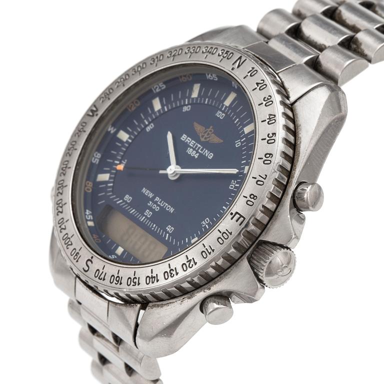 BREITLING, New Pluton (3100), wristwatch, 41,5 mm,
