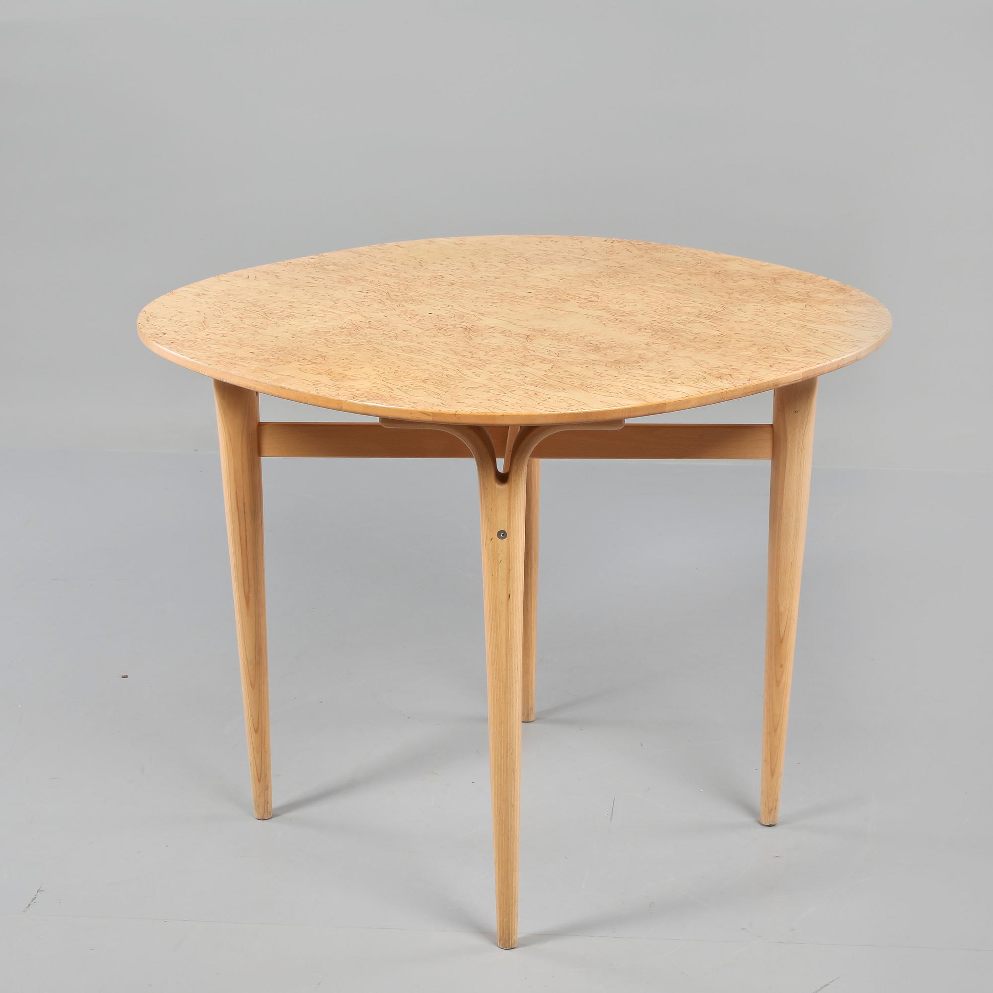 BORD, Bruno Mathsson, Bruno Mathsson International, Fritz Hansen, Danmark, 1900-talets andra hälft.