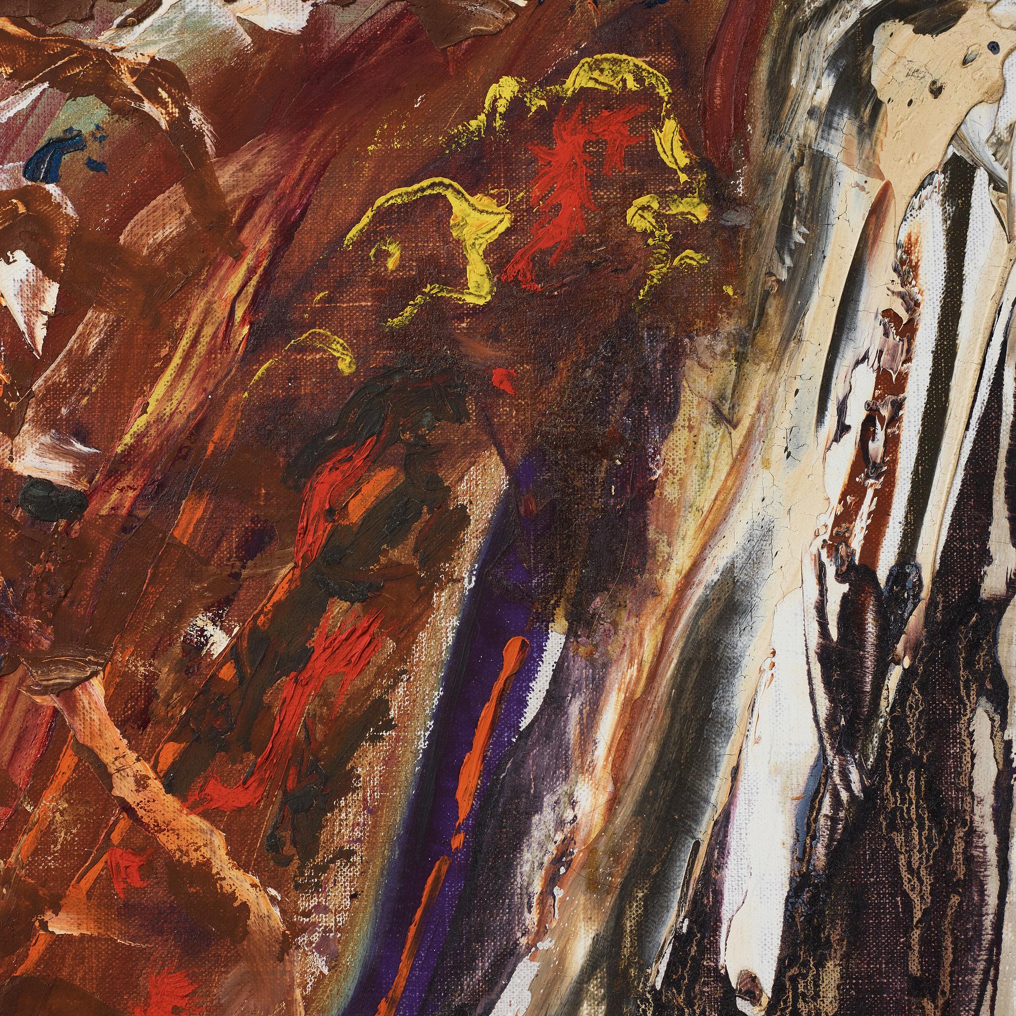 RUNE JANSSON, oil on canvas, signed and dated -57.