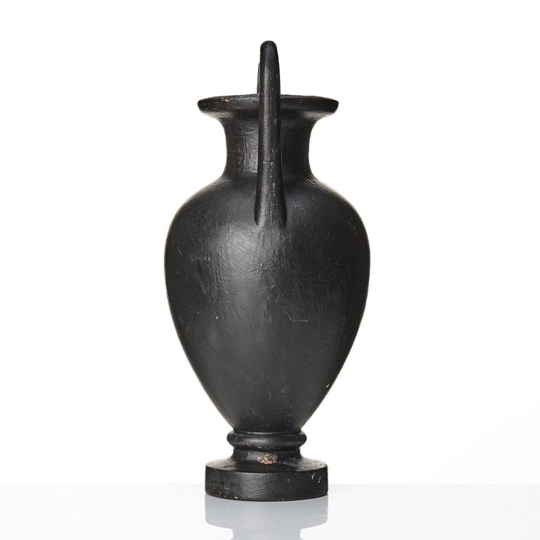 A Swedish Empire cast iron urn, first part of the 19th century.