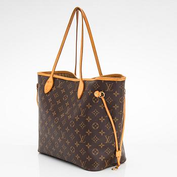 Louis Vuitton, a Monogram Canvas 'Neverfull MM' bag.