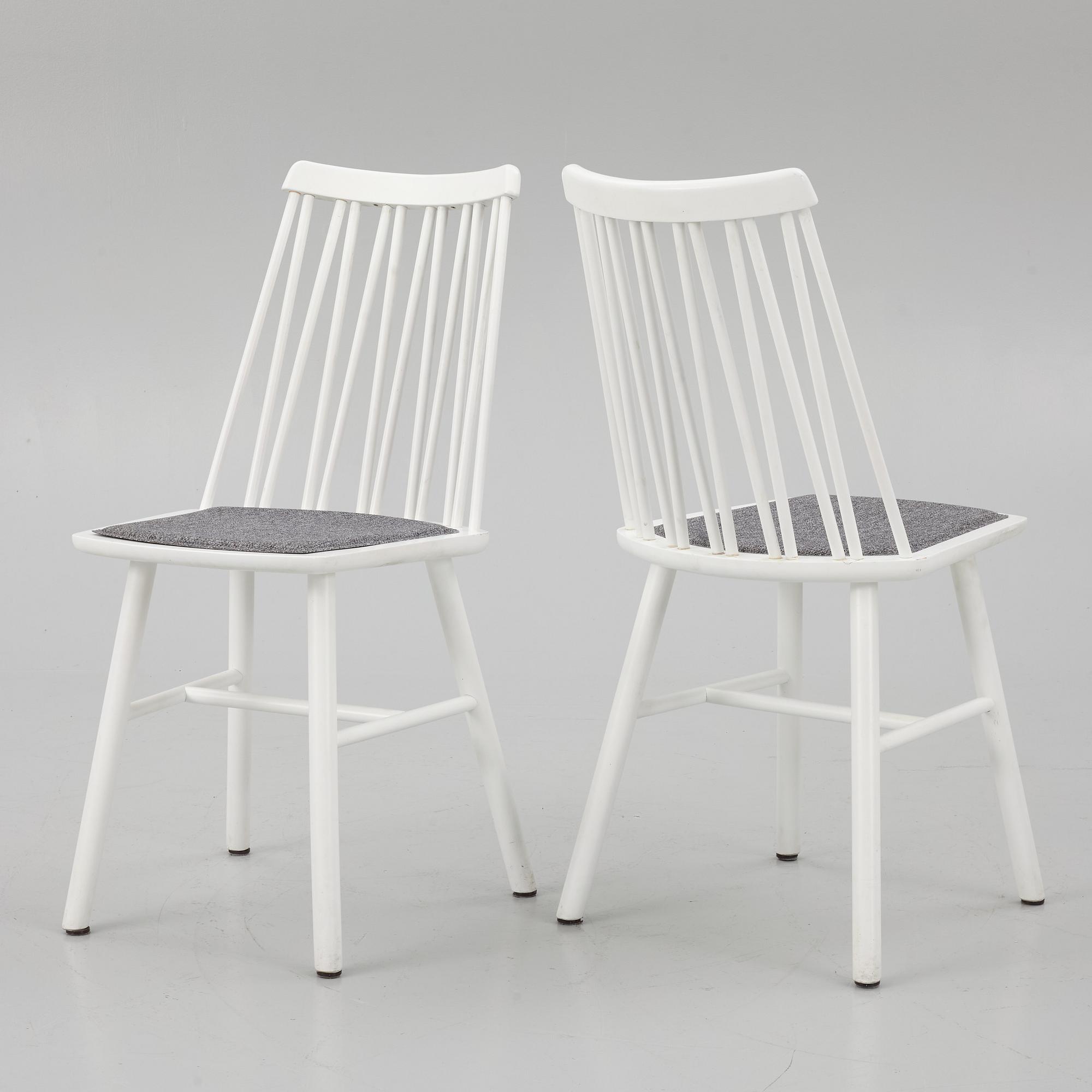 Markus Johansson, four 'Zigzag' chairs, Hans K.