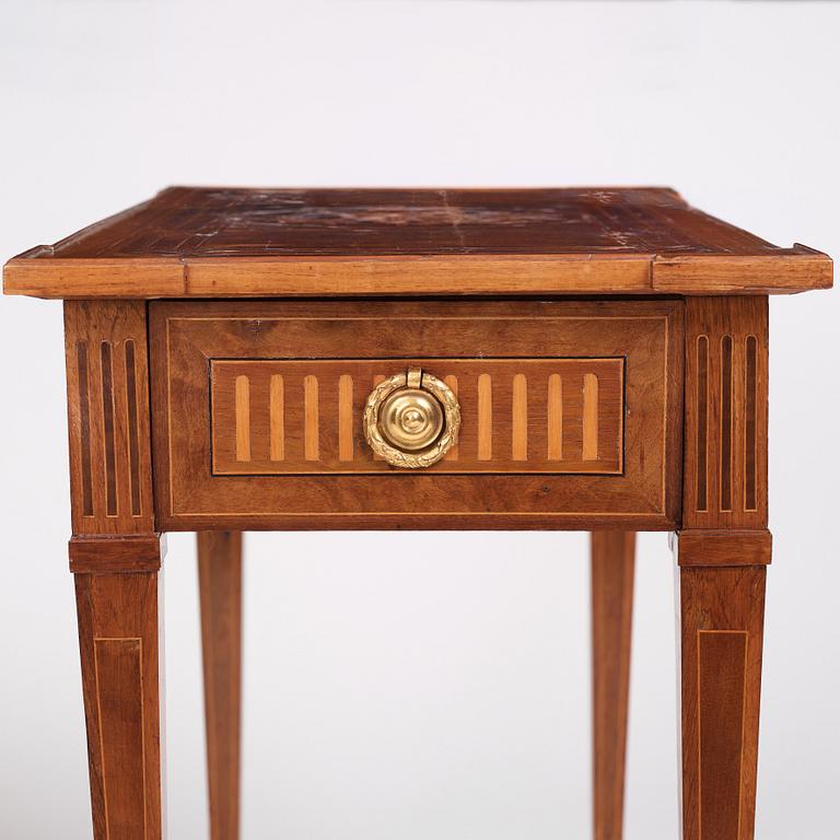 Bord, av Georg Haupt (mästare i Stockholm 1770-84), Gustavianskt.