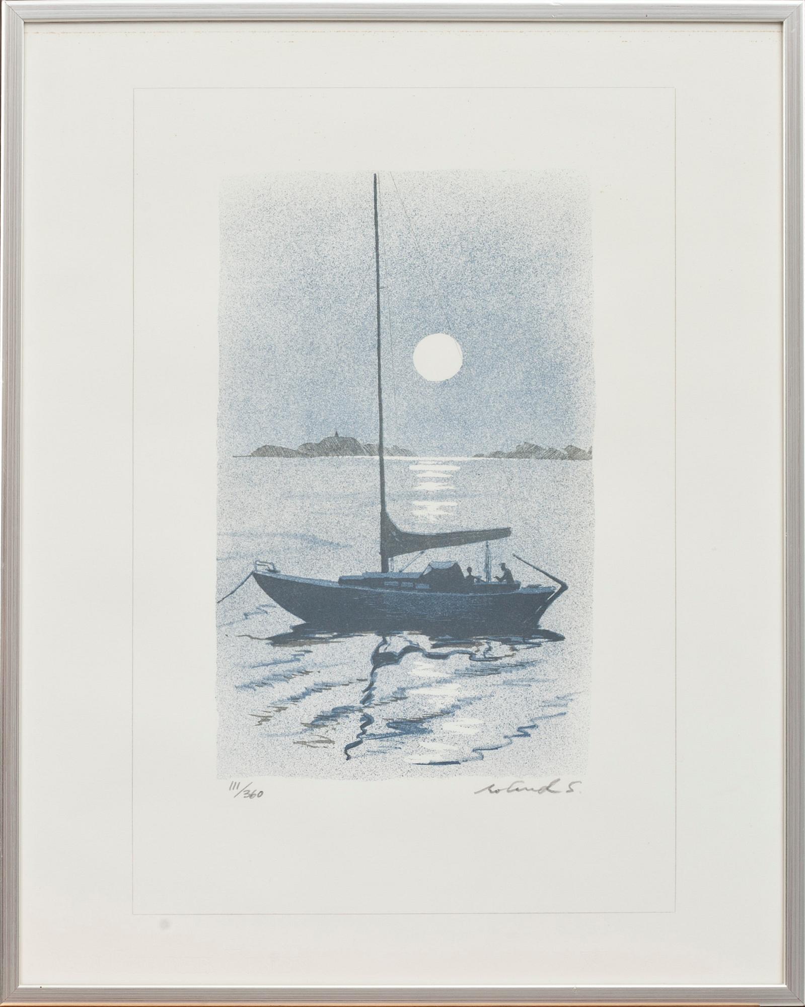 ROLAND SVENSSON, färglitografi, signerad och numrerad 111/360.