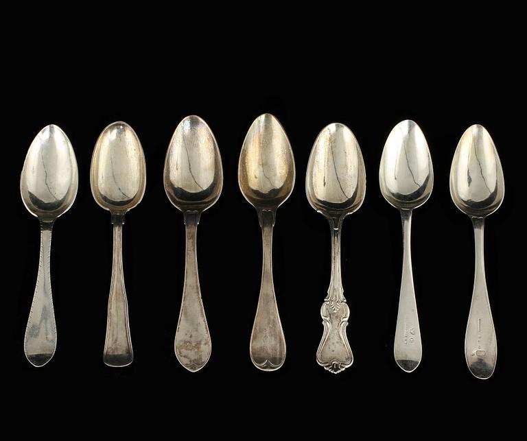 PARTI MATSKEDAR, 22 st, silver, 1800/1900-tal.