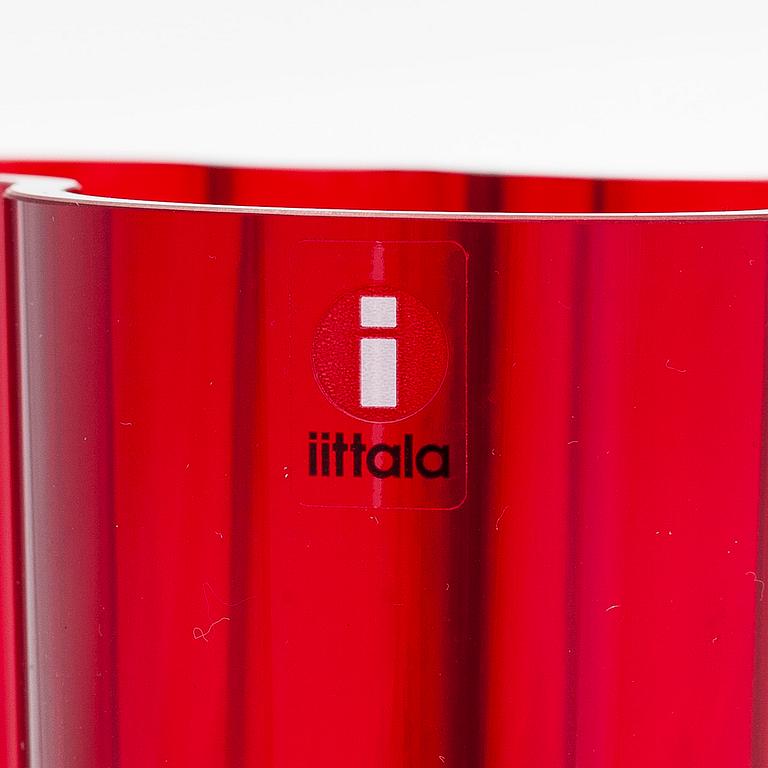 Alvar Aalto, maljakko, "255", signeerattu Iittala.