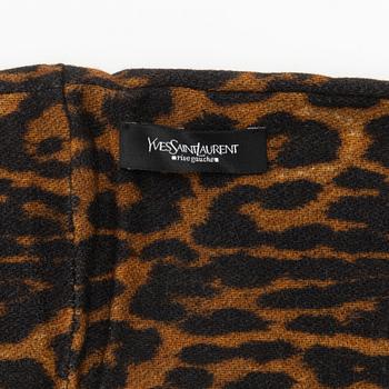 Yves Saint Laurent, a cashmere and wool mix snood.