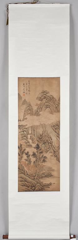 RULLMÅLNING, Kina, 1900-tal.