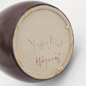 Yngve Blixt, vas, stengods, Höganäs.