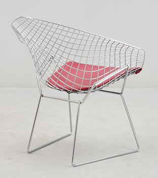 FÅTÖLJ, "Diamond Chair", Harry Bertoia, ny tillverkning av Knoll, modellen formgiven 1952.