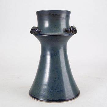 Hertha Bengtson, a signed ceramic vase.