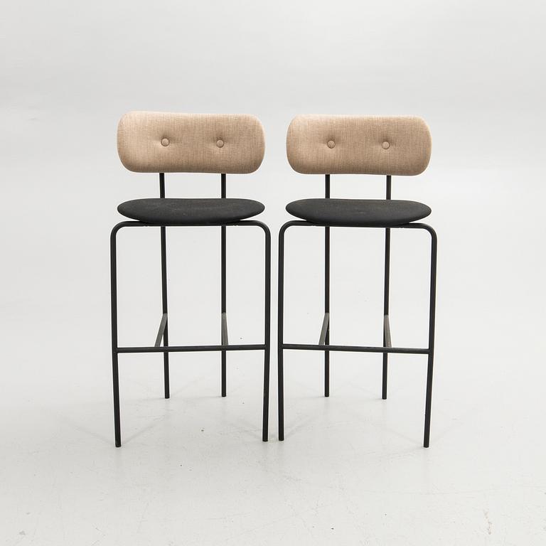 OeO Design Studio, bar stools, a pair, "Coco", Gubi, Denmark.