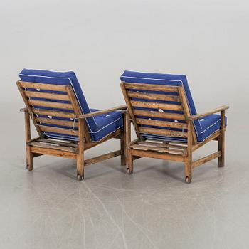 Four pieces of garden furniture by Elsa Stackelberg for Fri Form,
