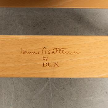 Bruno Mathsson, fåtölj med fotpall, "Pernilla", Dux.