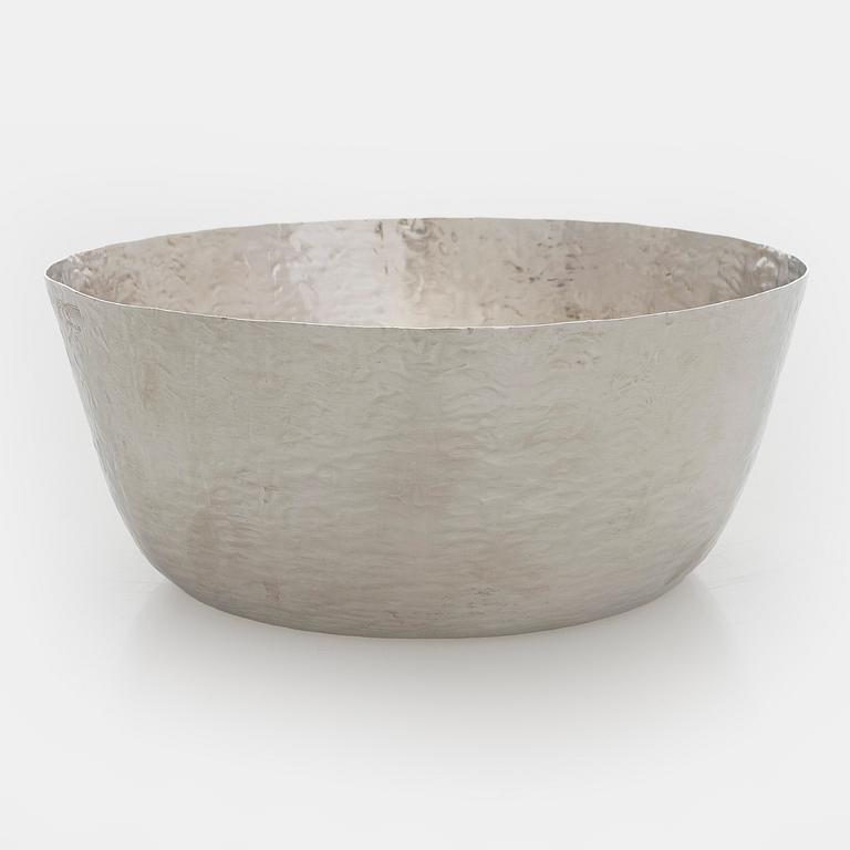 Tapio Wirkkala, skål, silver, Kultakeskus, Tavastehus 1978.