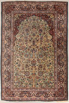 Matta Orientalisk semiantik ca 312x216 cm.