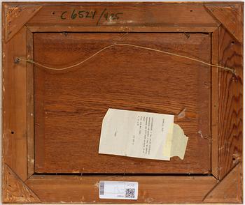 Olof Hermelin, Winter landscape with figures on ice.