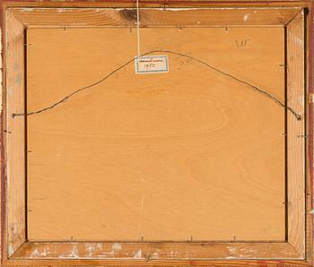 Axel Haartman, oil on board, signed and dated Kimito Rönnudd 1950.