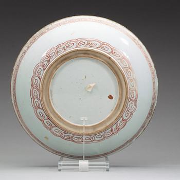 FAT, porslin. Qingdynastin, Kangxi (1662-1722).