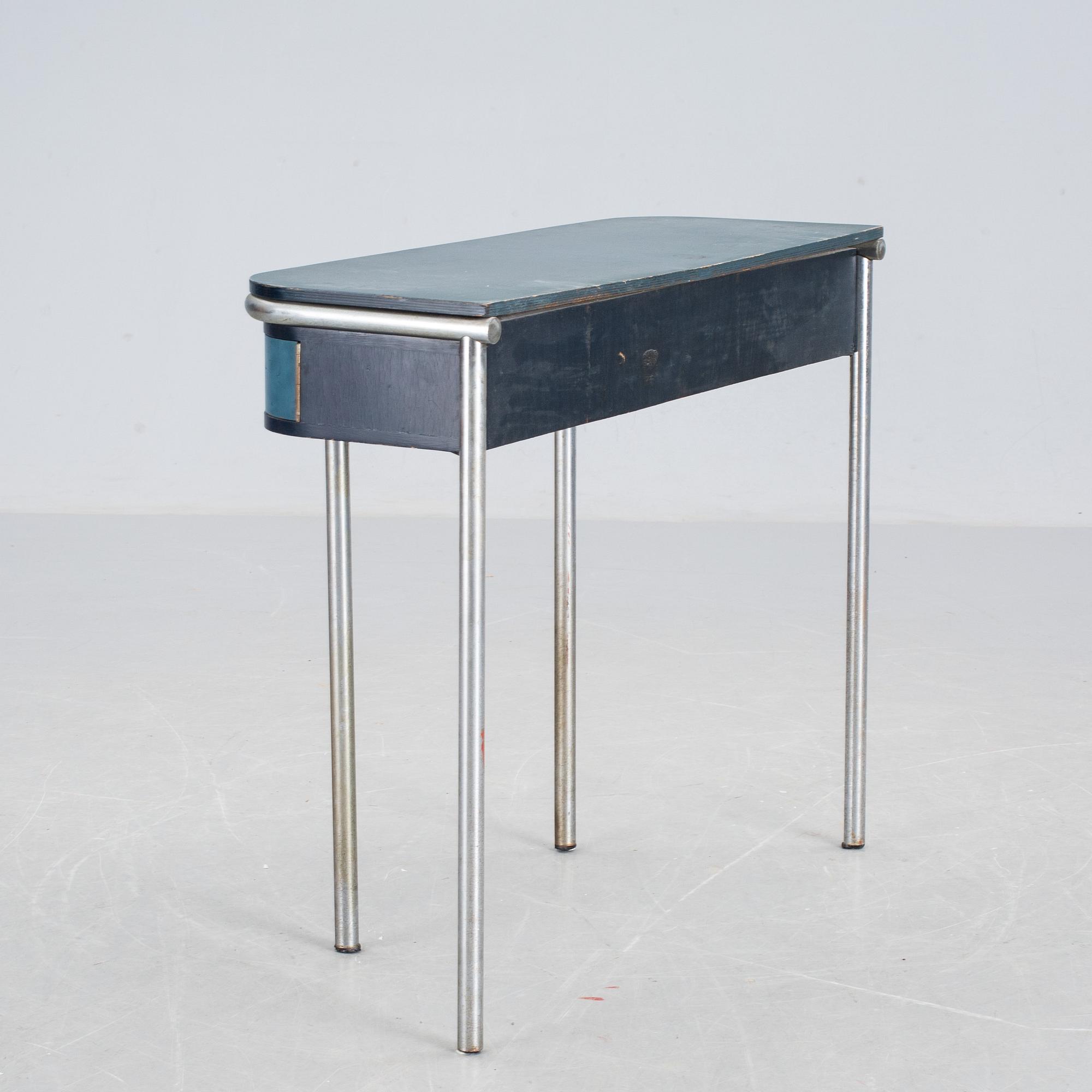 TOILETTEBORD med SPEGEL, Art deco, 1900-talets första hälft.