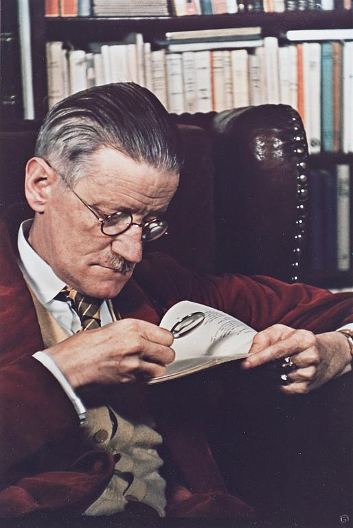 Gisèle Freund, "James Joyce, Paris, 1939".