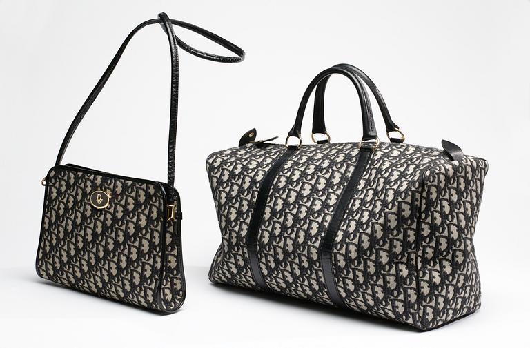 Christian Dior weekend bag and shoulder bag.
