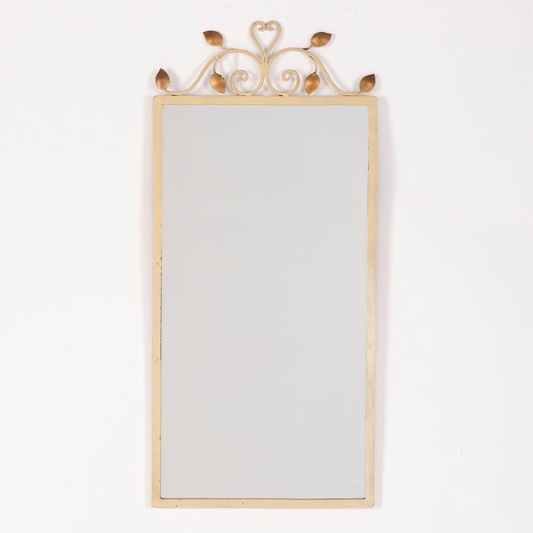 A Swedish Modern mirror, mid 20th century.