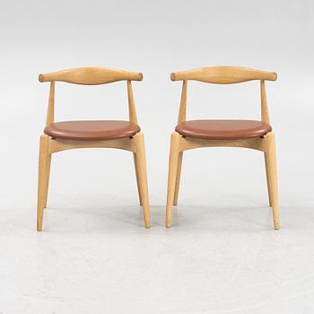 Hans J. Wegner, six 'CH20' armchairs, Carl Hansen & Son, Denmark.