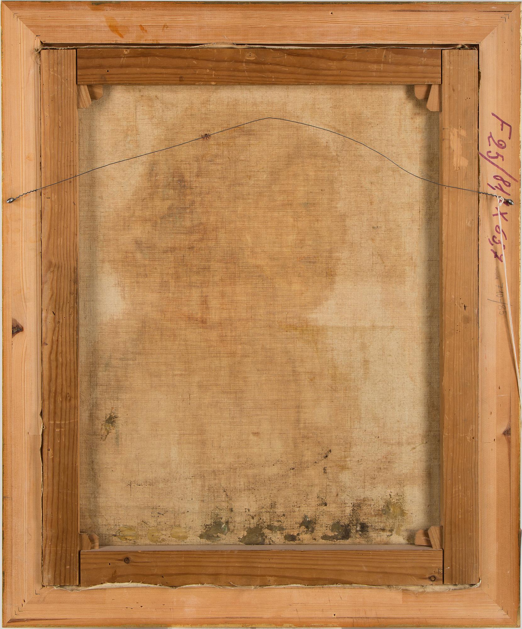 ALBIN AMELIN, oil on canvas, signed.