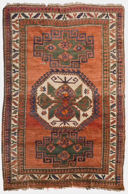 Matta, antik Lori Pambak, Kazak området, södra Kaukasus, ca 250 x 171 cm.