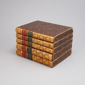 Five volume from the series Svenska Slott och Herresäten, Nordisk Familjeboks Tryckeri, 1908-10.