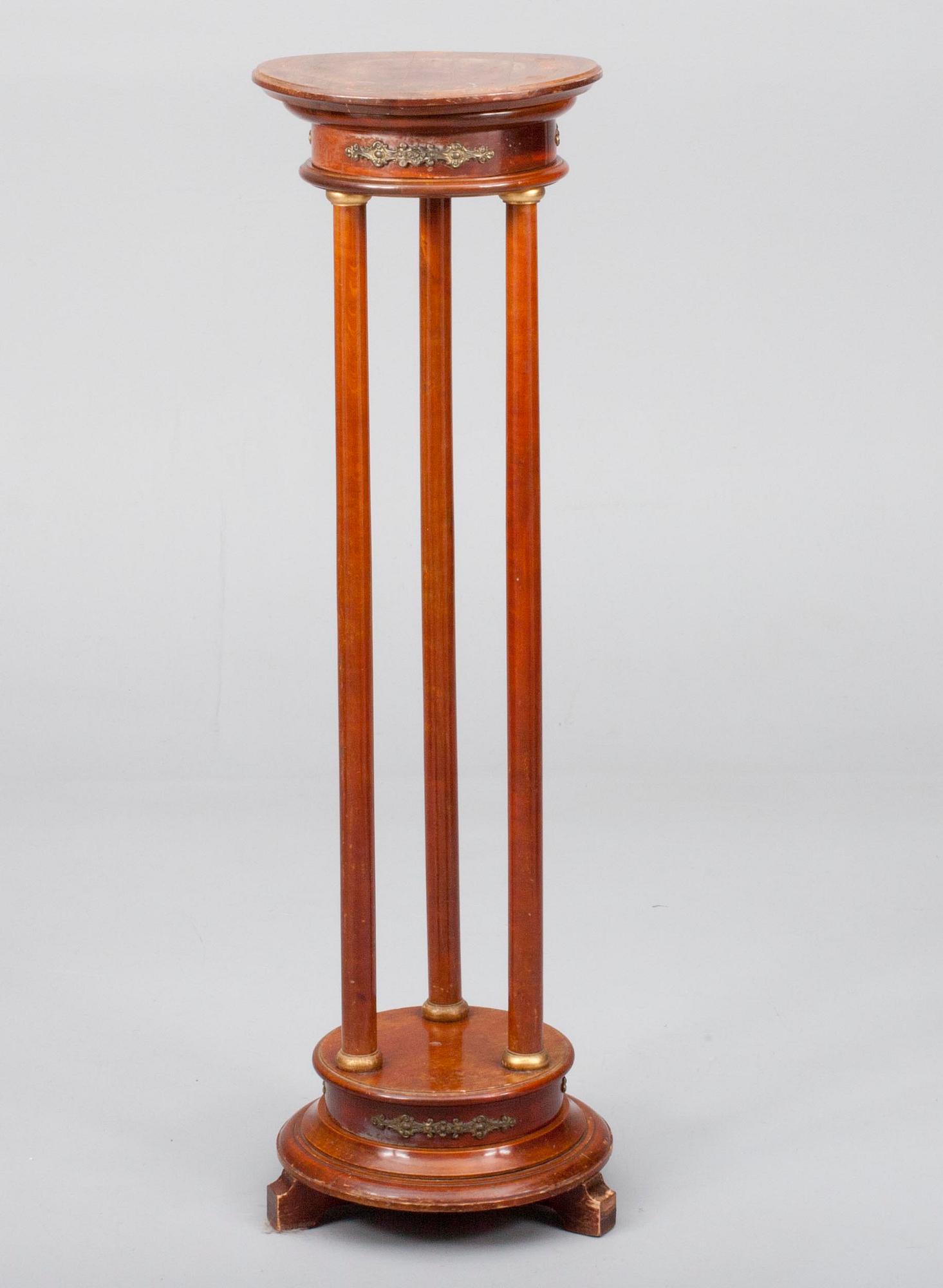 PIEDESTAL, mahogny, empirestil, 1900-talets början.