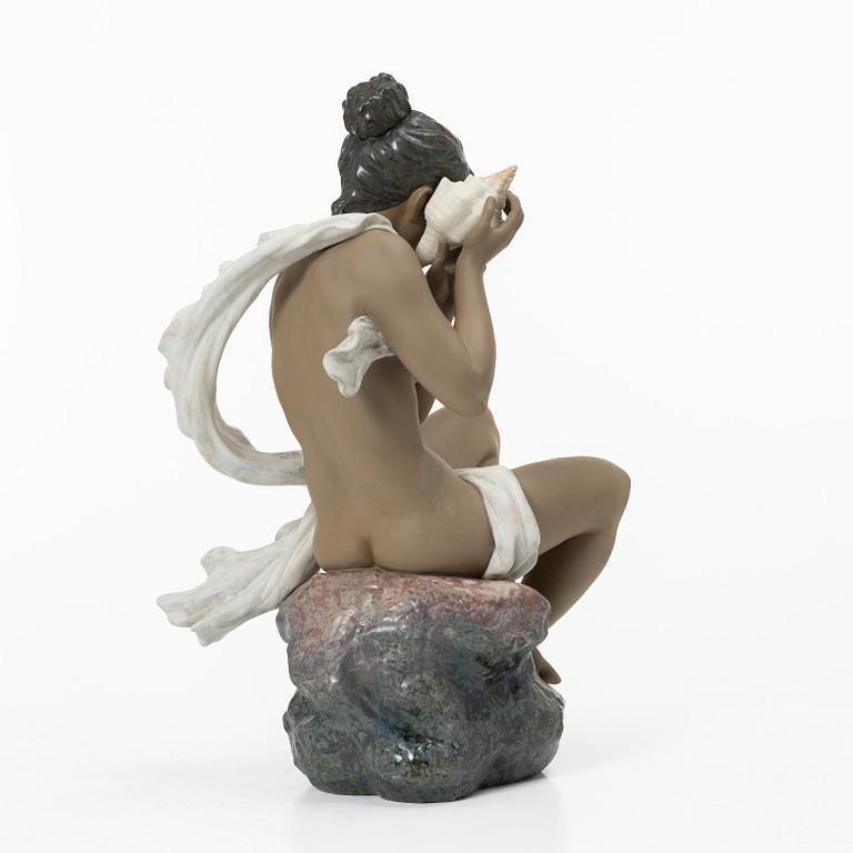 Lladró, figurin, "Whispers by the sea", Spanien.