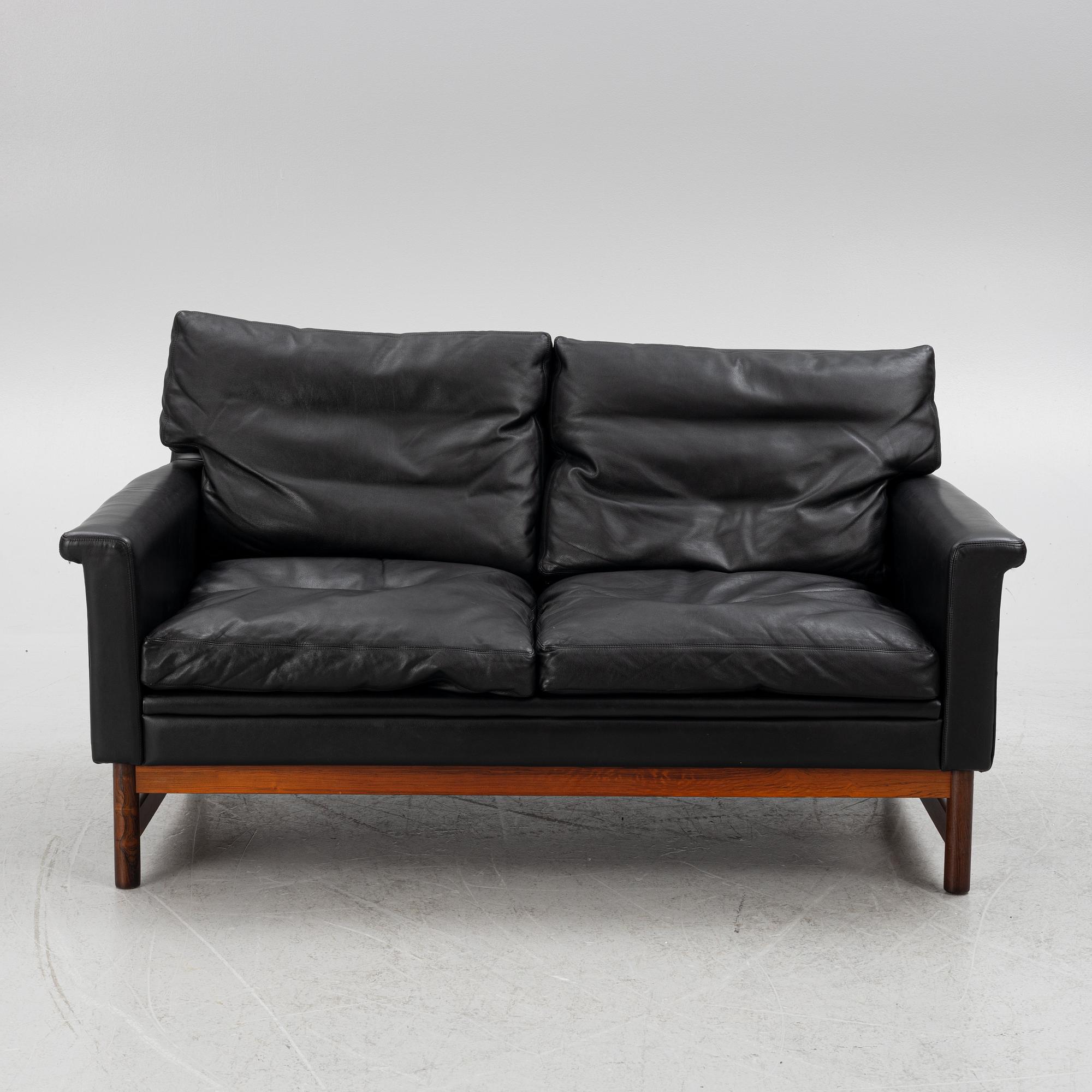 Soffor, 2 st, samt fåtölj, IKEA, 1960/70-tal.