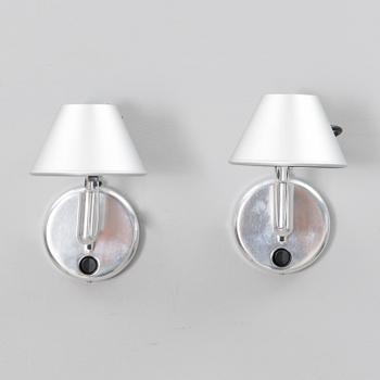 VÄGGLAMPOR, ett par, "Tolomeo Faretto" M. De Lucchi/ G. Fassina för Artemide, 2000-tal.