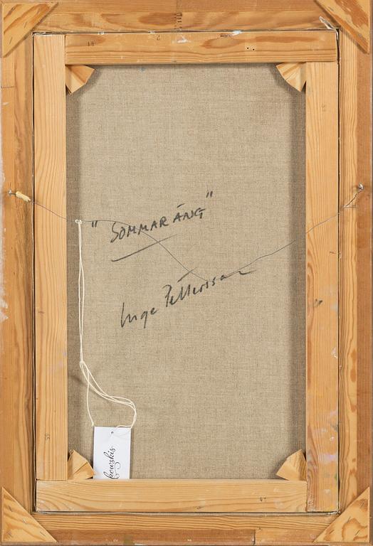 INGE PETTERSSON, olja på duk, signerad.