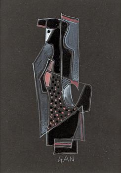 134. Gösta Adrian-Nilsson, Composition with figure.