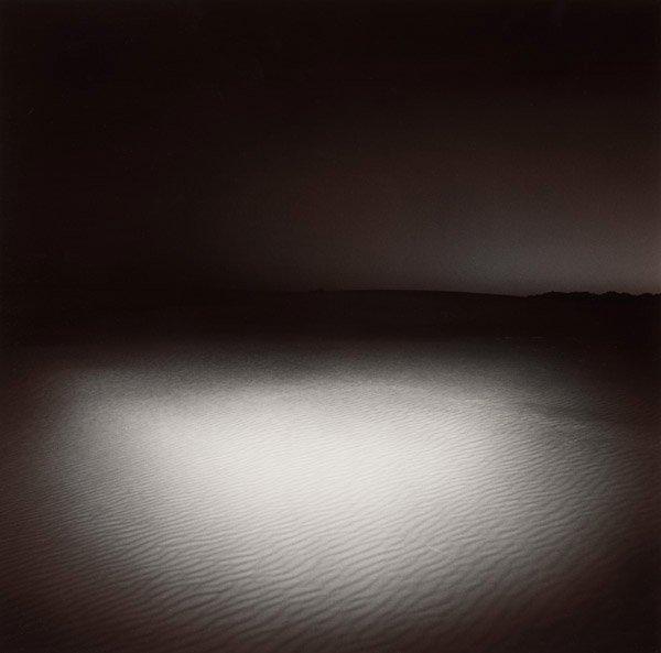 Richard Misrach, "Ground/Sky (White Sand #3)", 1977.