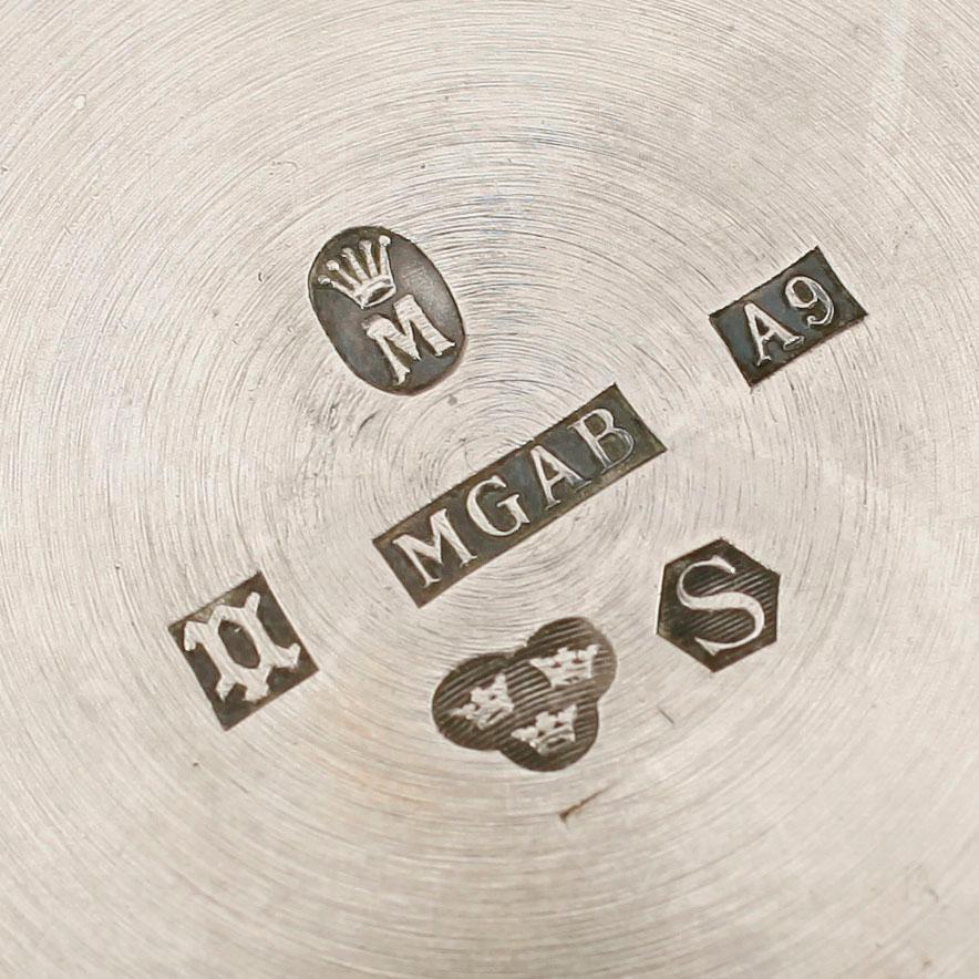 SKÅL, silver, MGAB, 1951. Vikt ca 247 gram.