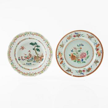 Plates 4 pcs China 18th century.