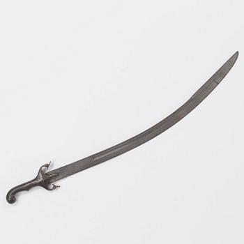 An Indian sabre, 19th Century.