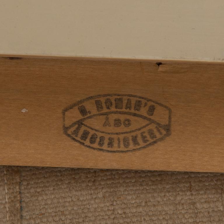 STOLAR, 12 st, stämplade  Bomans Ångsnickeri, ca 1920.