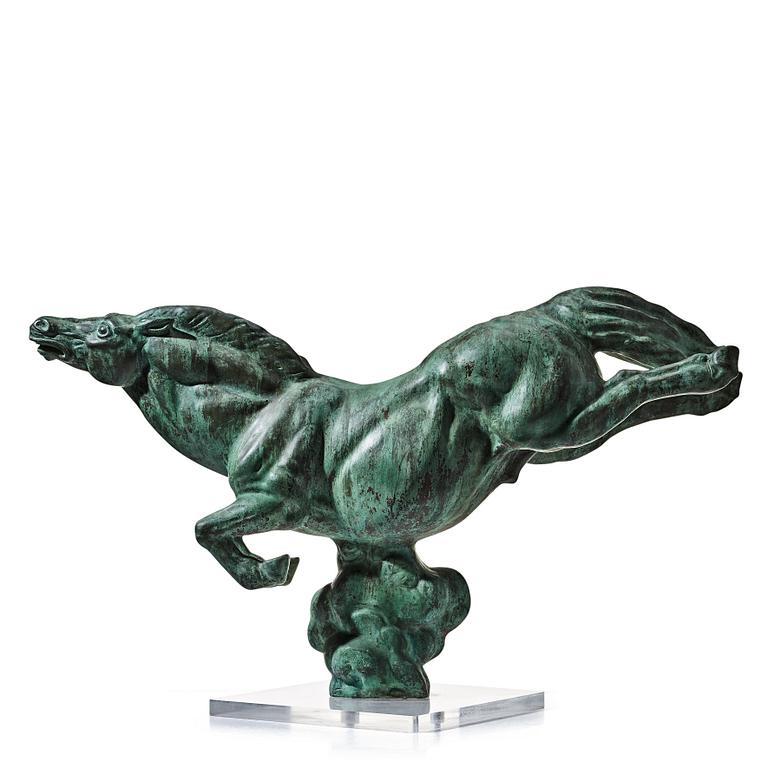 Carl Milles, "Den flygande hästen" (=The Flying Horse).