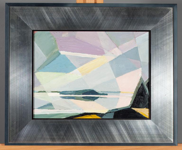 GEORG ENGESTRÖM, olja på skiva, a tergo signerad 1988.