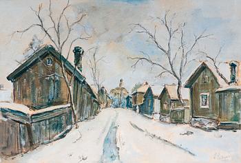 280. Paavo Sainio, A VIEW OF TURKU.