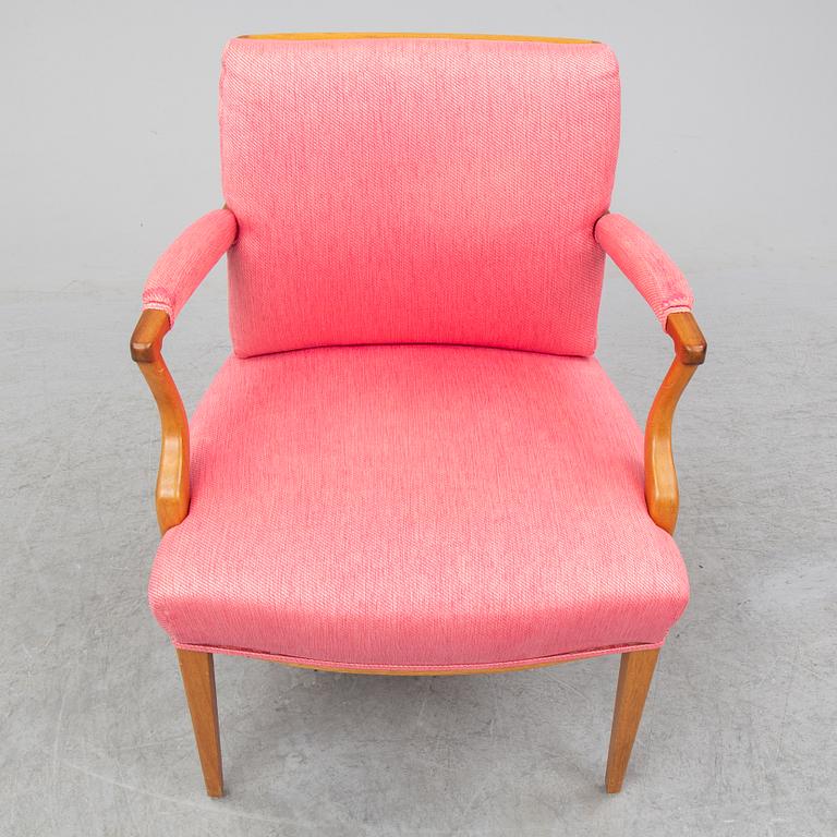 JOSEF FRANK, a '969' armchair, Firma Svensk Tenn.