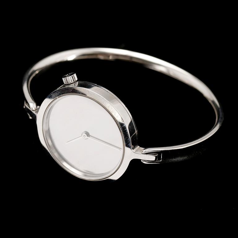 ARMBANDSUR, stål, modell nr 337, Torun Bülow-Hübe, Georg Jensen.