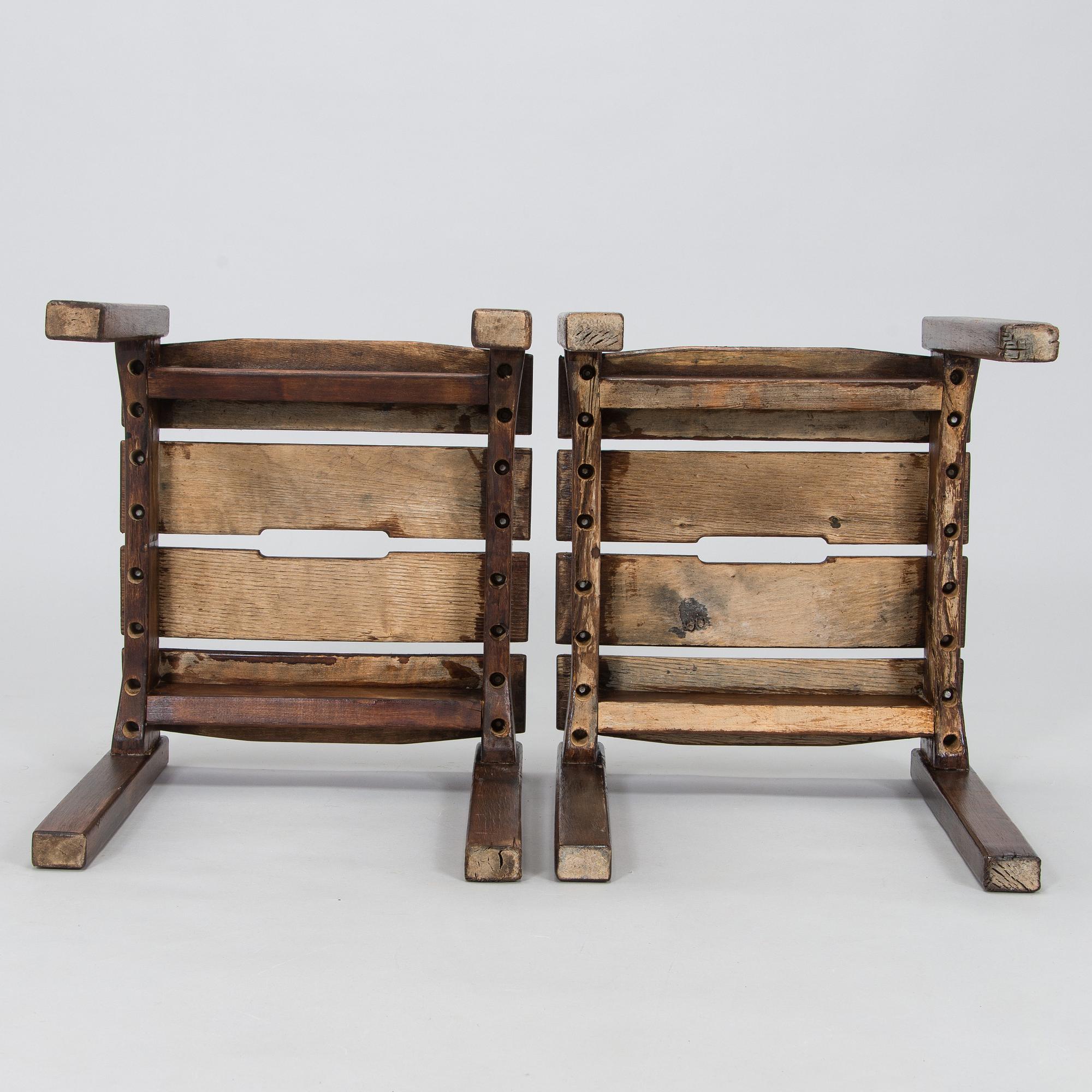 Reima and Raili Pietilä, A pair of stools. Designed in 1966.