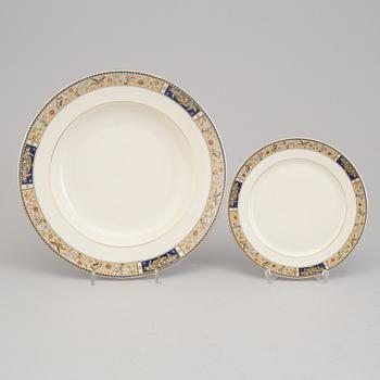 MATSERVIS, 85 delar, porslin, Rosenthal Ivory, Tyskland, 1900-talets mitt.