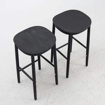 Note Design Studio, a pair of 'Figurine' stools, Fogia.